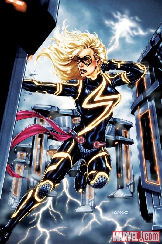 NEW AVENGERS #7 TRON Variant, featuring Ms. Marvel Other images in post
