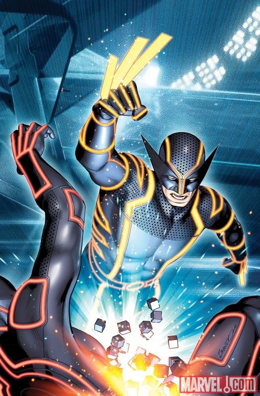 WOLVERINE #4 TRON Variant, featuring Wolverine