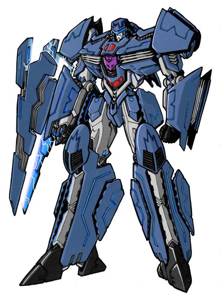 Aresenal Robot Mode Blue visor blue